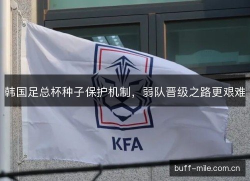 韩国足总杯种子保护机制，弱队晋级之路更艰难